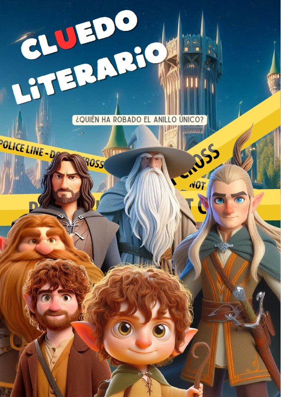 Cluedo literario. ¿Quién ha robado el anillo único?